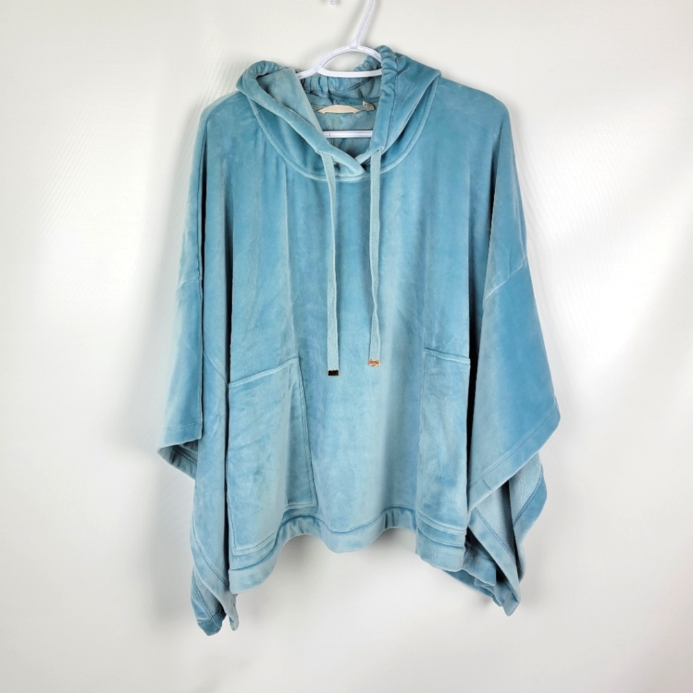 Soft Surroundings Velure Hooded Poncho Sz S/M